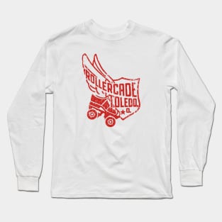 Toledo Ohio Rollercade Long Sleeve T-Shirt